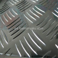 Placa de banda de rodadura de aluminio con nervadura alta 5083